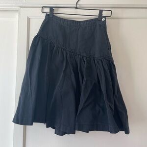 Comme des garçons tricot black skort